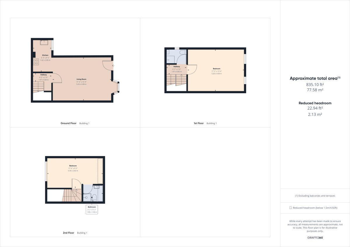 Floorplan of 2 bedroom  House to rent, Russell Road, Walthamstow, E17