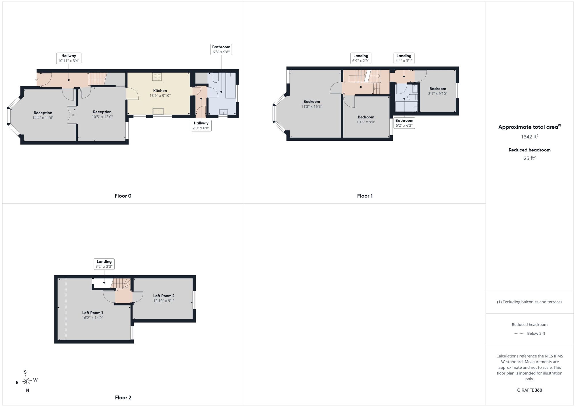 Floorplan of 5 bedroom Mid Terrace House for sale, Chingford Road, Walthamstow, E17