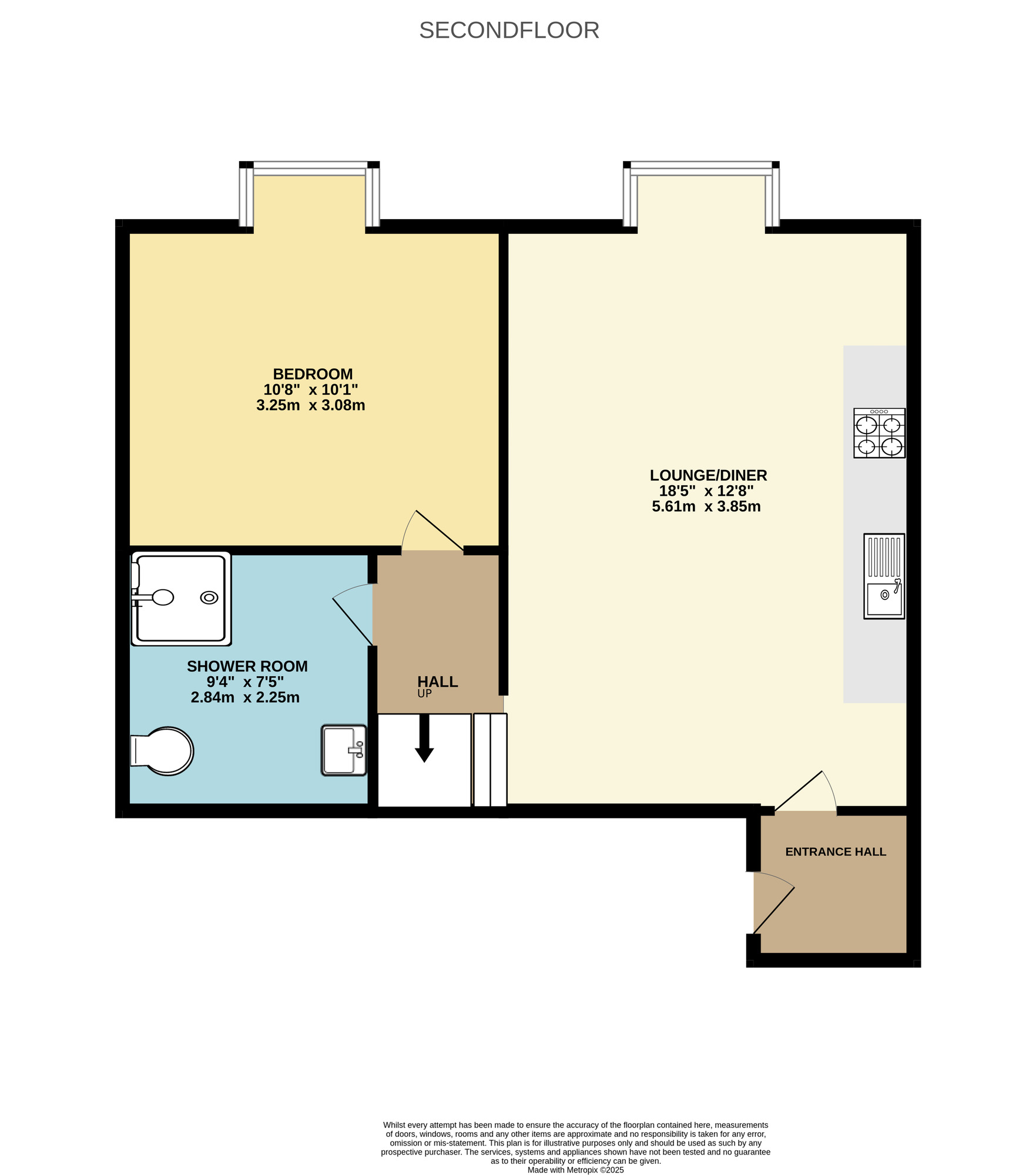 Floorplan of 1 bedroom  Flat to rent, Norwich Road, London, E7