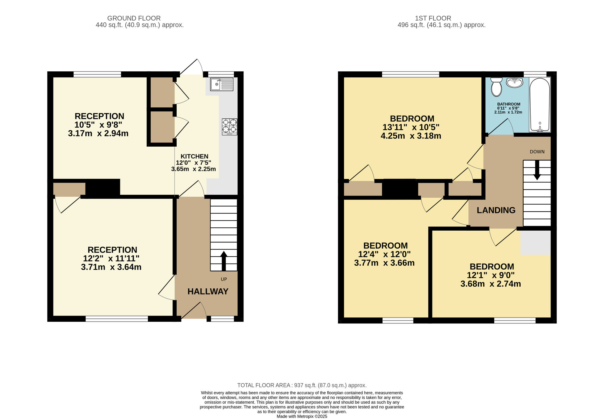 Floorplan of 3 bedroom  House for sale, Rokeby Street, Stratford, London, E15