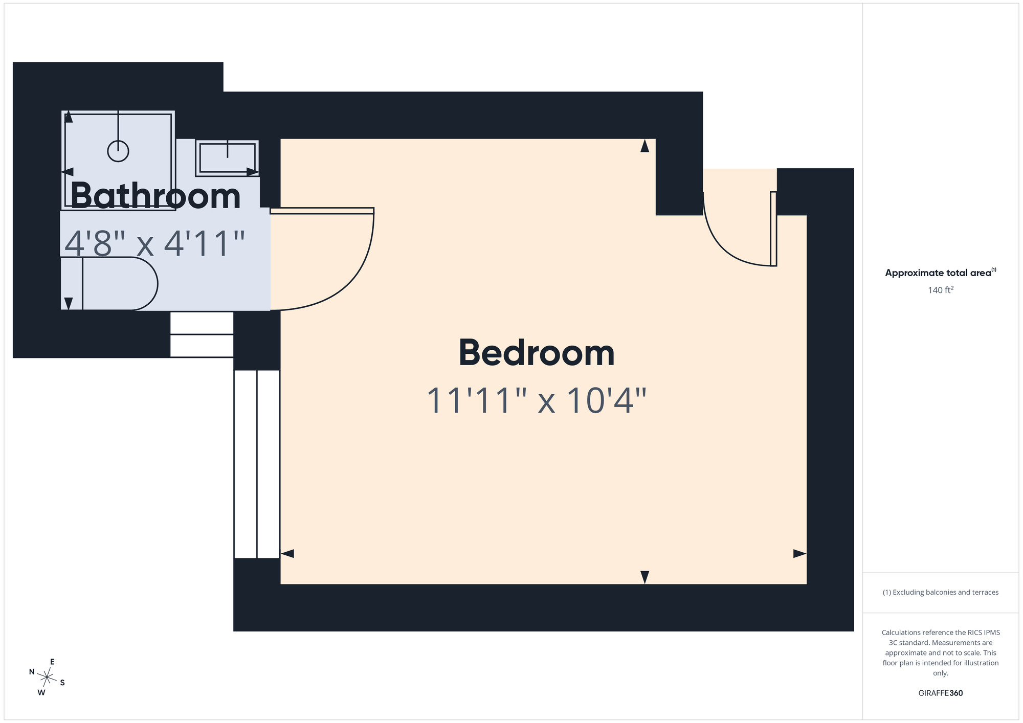 Floorplan of Property to rent, Palamos Road, Leyton, E10