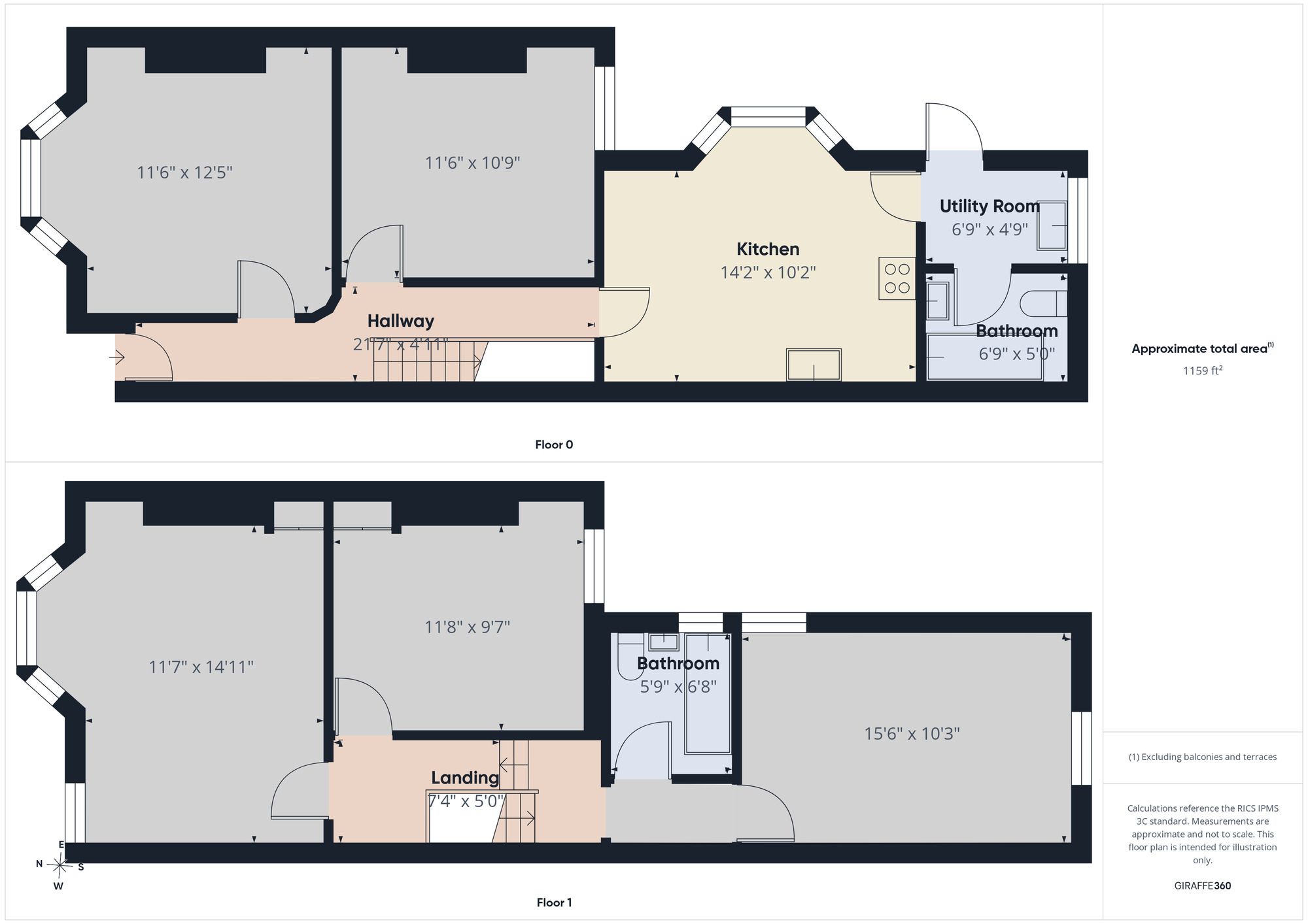 Floorplan of 4 bedroom House to rent, Boleyn Road, Forest Gate, E7