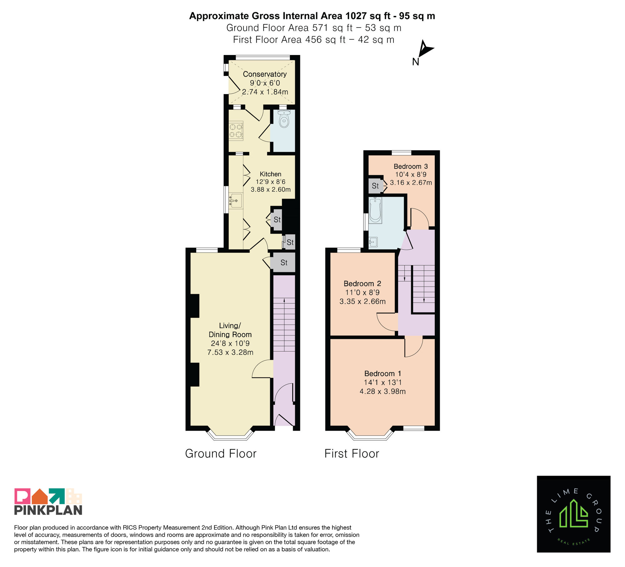 Floorplan of 3 bedroom Mid Terrace House for sale, Farmilo Road, Walthamstow, E17