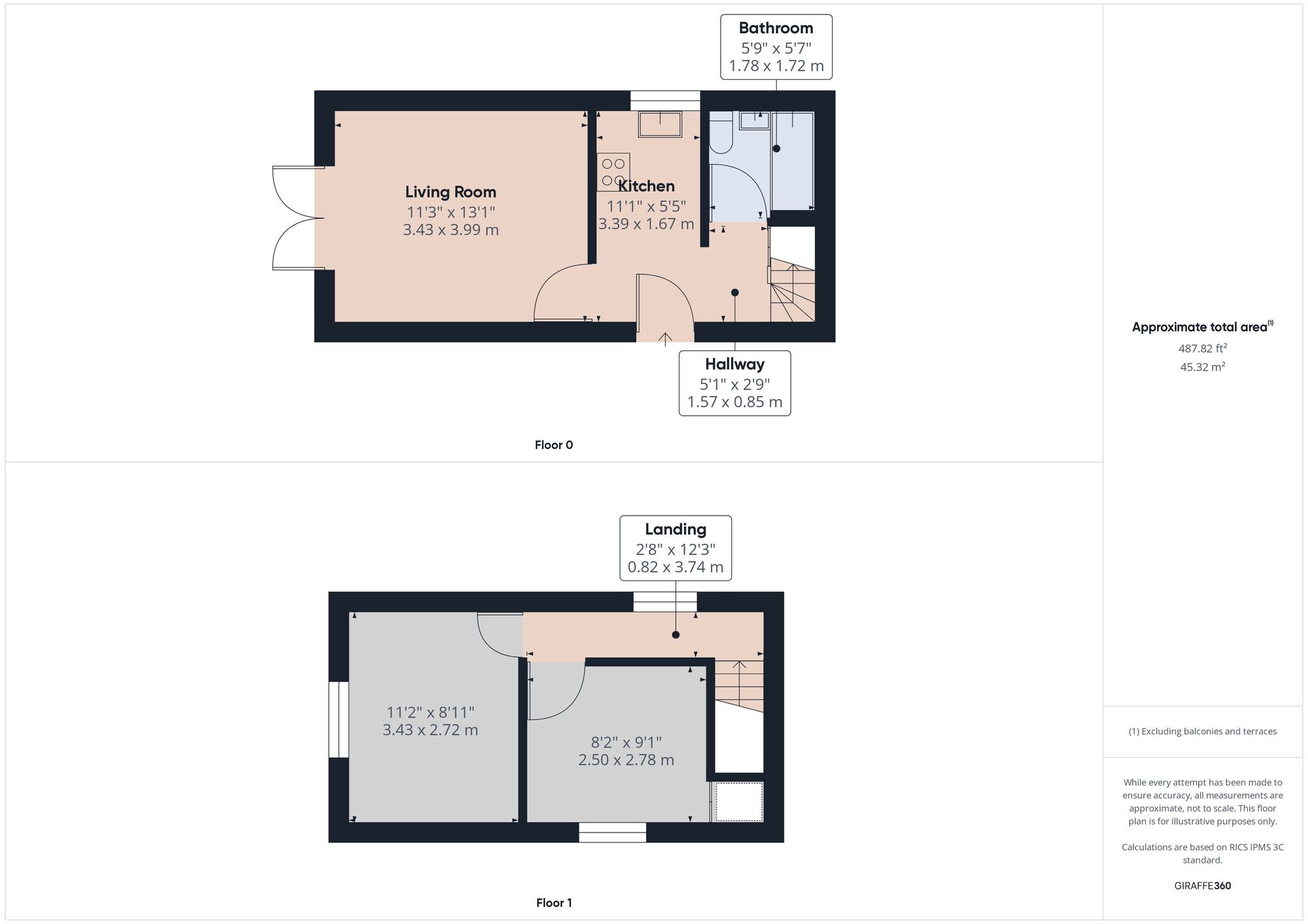 Floorplan of 2 bedroom End Terrace House for sale, Shaftesbury Road, Walthamstow, E17