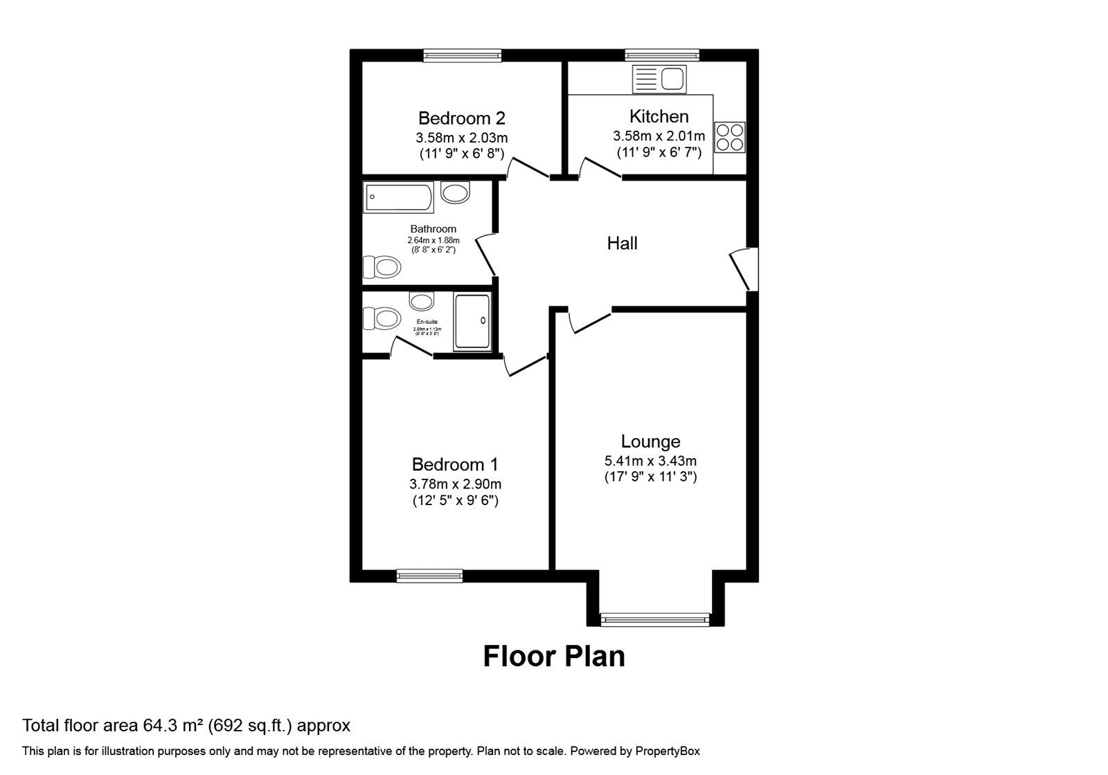 2 bedroom Flat for sale, Haden Hill, Wolverhampton, WV3 £125,000