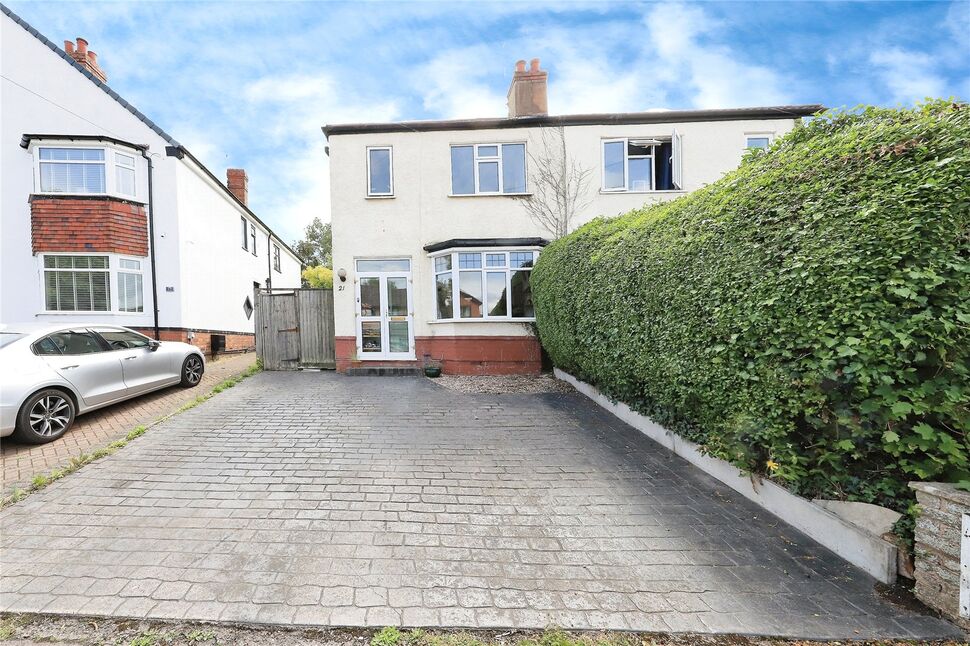 Main image of 3 bedroom Semi Detached House for sale, Oak Hill, Wolverhampton, West Midlands, WV3