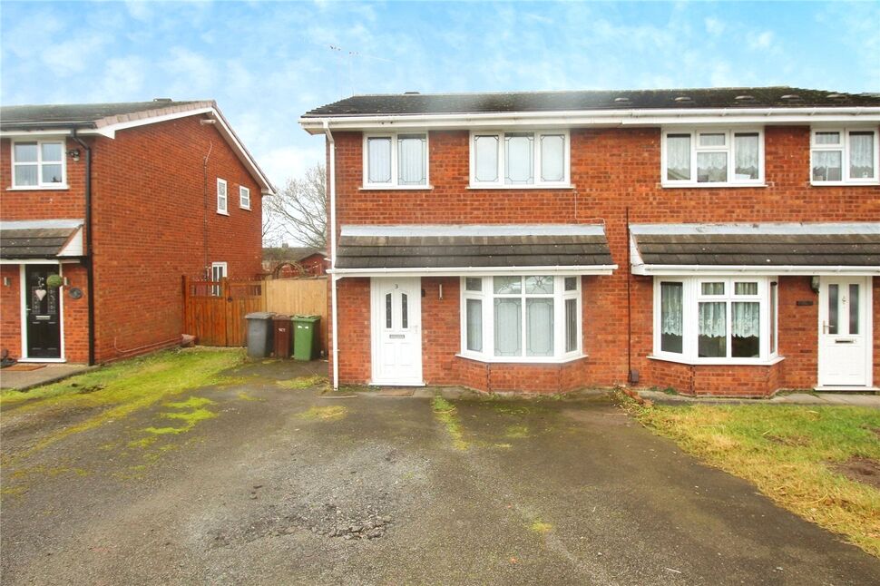 Main image of 3 bedroom Semi Detached House for sale, Marlowe Drive, Willenhall, West Midlands, WV12