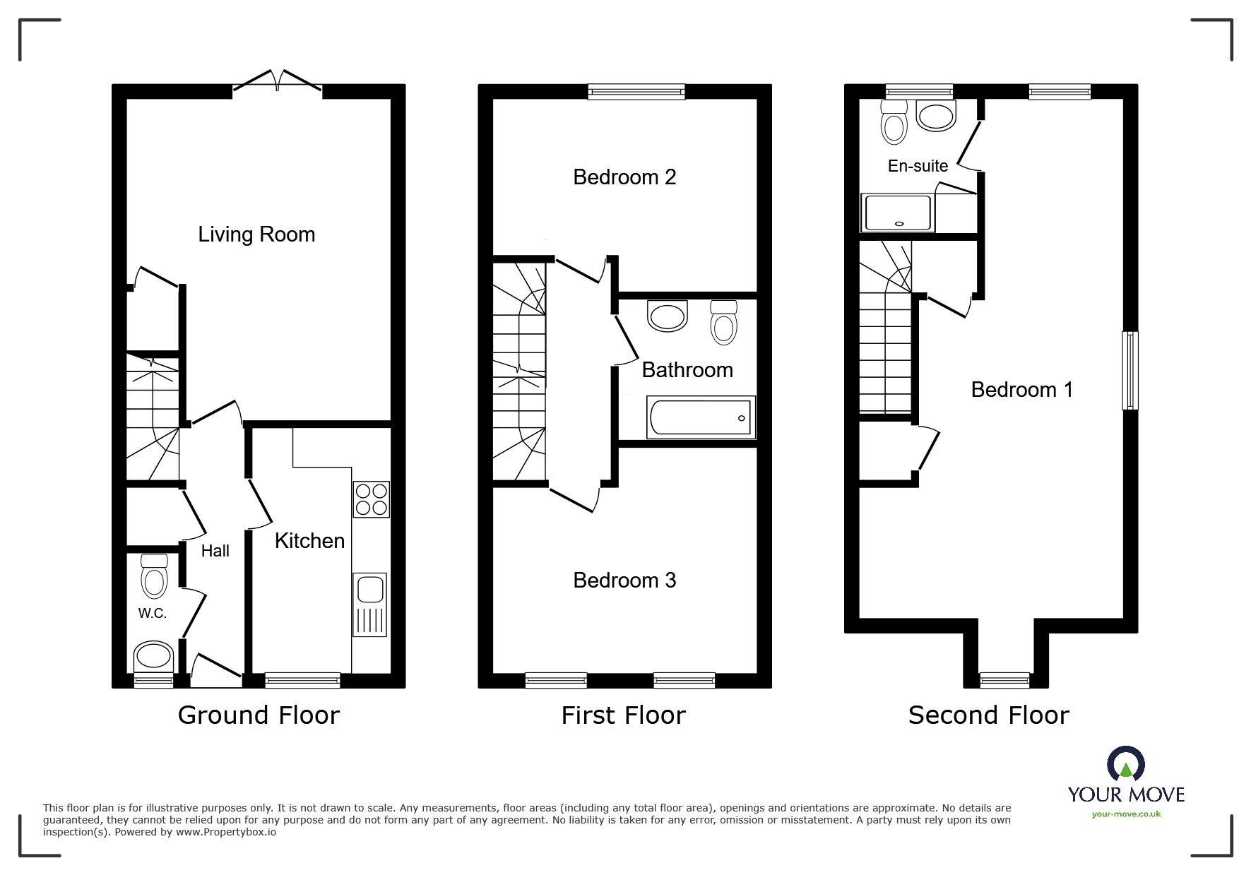 Floorplan of 3 bedroom Semi Detached House to rent, Purcell Road, Wolverhampton, West Midlands, WV10