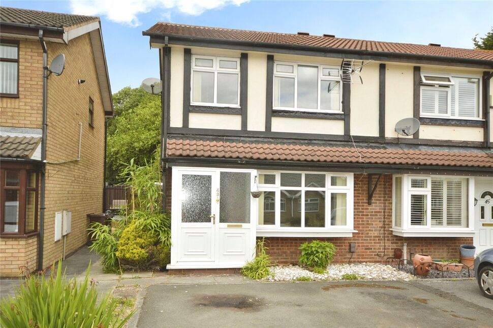 Main image of 3 bedroom End Terrace House for sale, Carshalton Grove, Wolverhampton, West Midlands, WV2