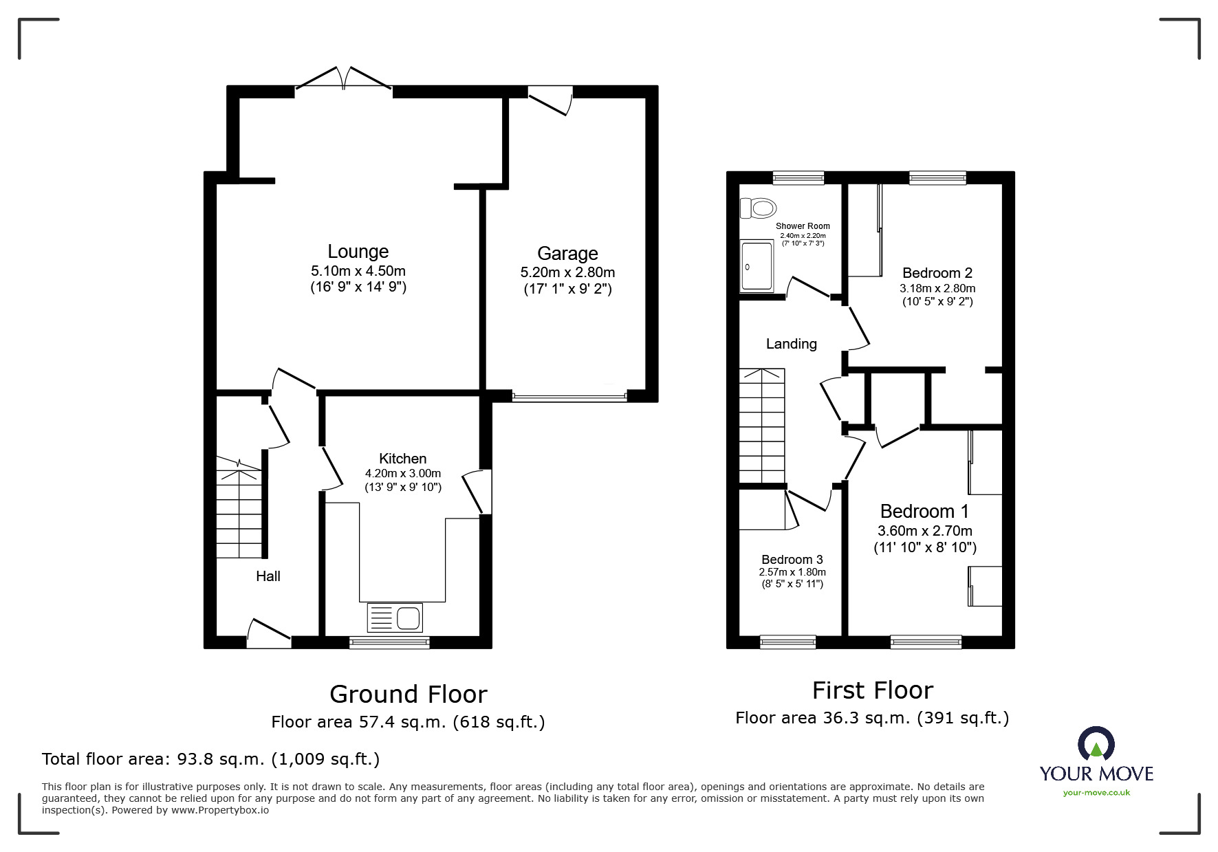 Floorplan of 3 bedroom Semi Detached House to rent, West Beeches, Coven, Staffordshire, WV9