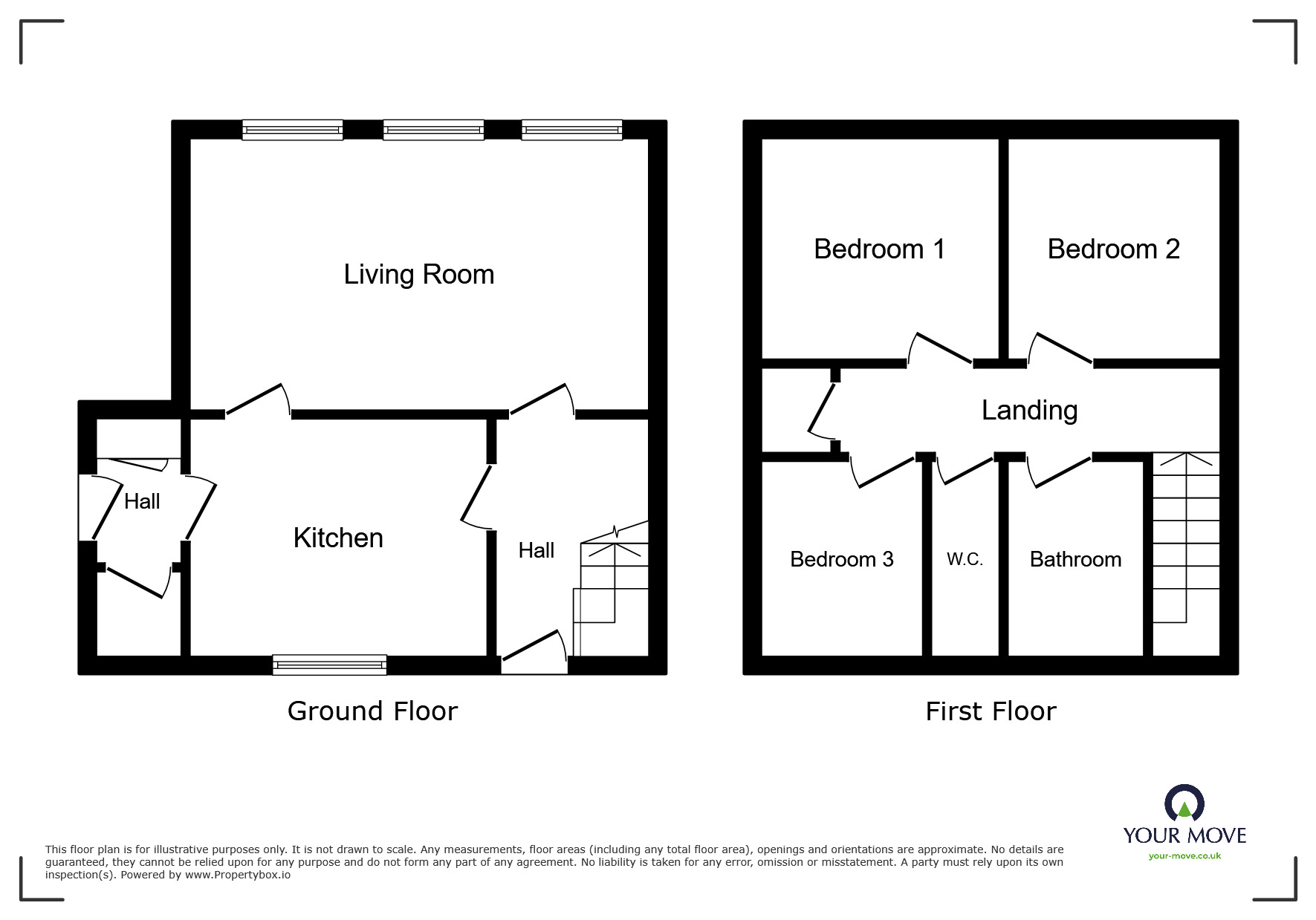 Floorplan of 3 bedroom Semi Detached House to rent, Long Lake Avenue, Wolverhampton, West Midlands, WV6