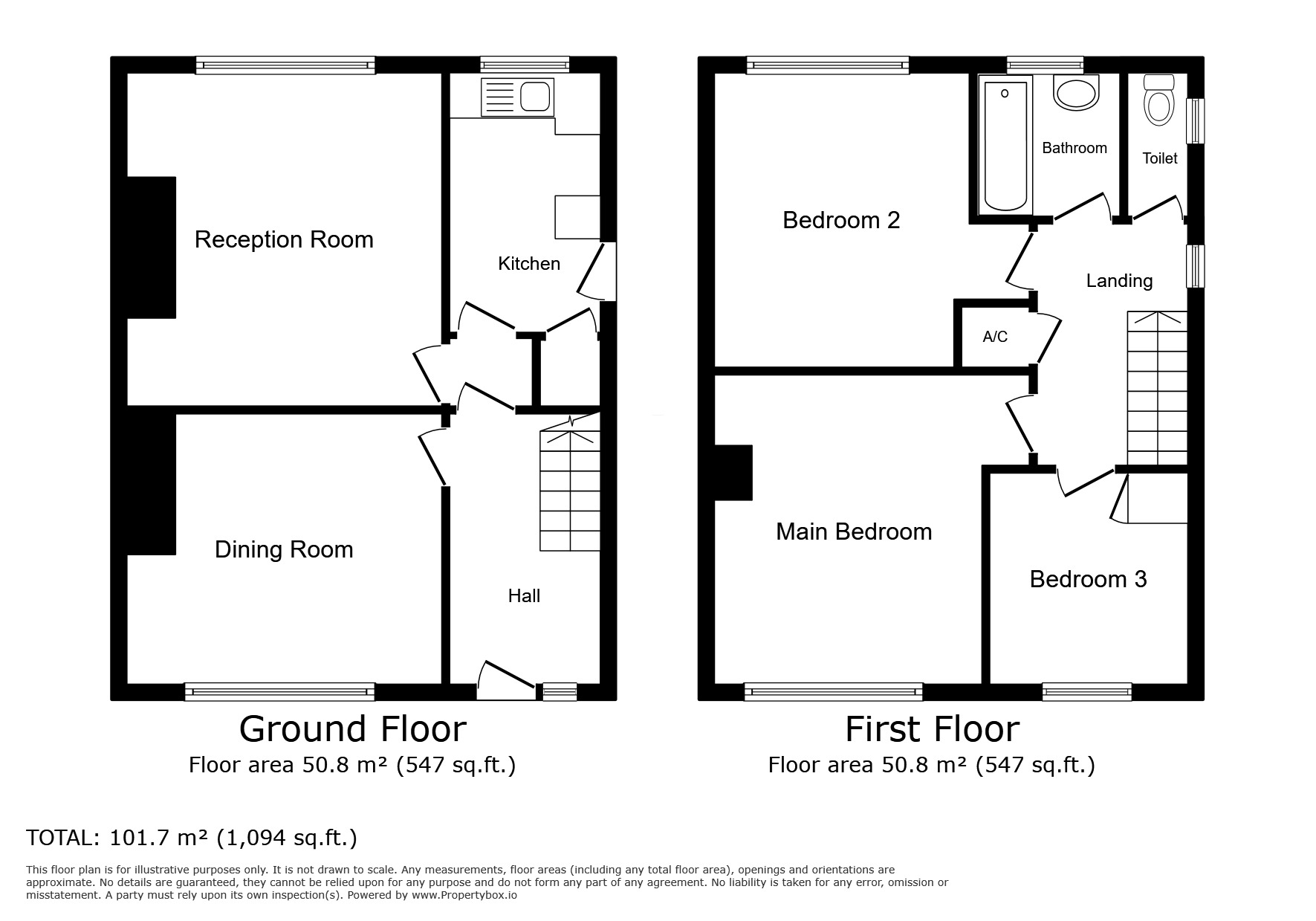 Floorplan of 3 bedroom Semi Detached House to rent, Lawnswood Avenue, Parkfields, West Midlands, WV4