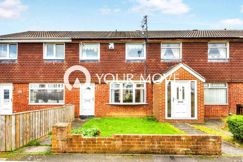 Main image of 3 bedroom Mid Terrace House for sale, Farndale, Wallsend, Tyne and Wear, NE28