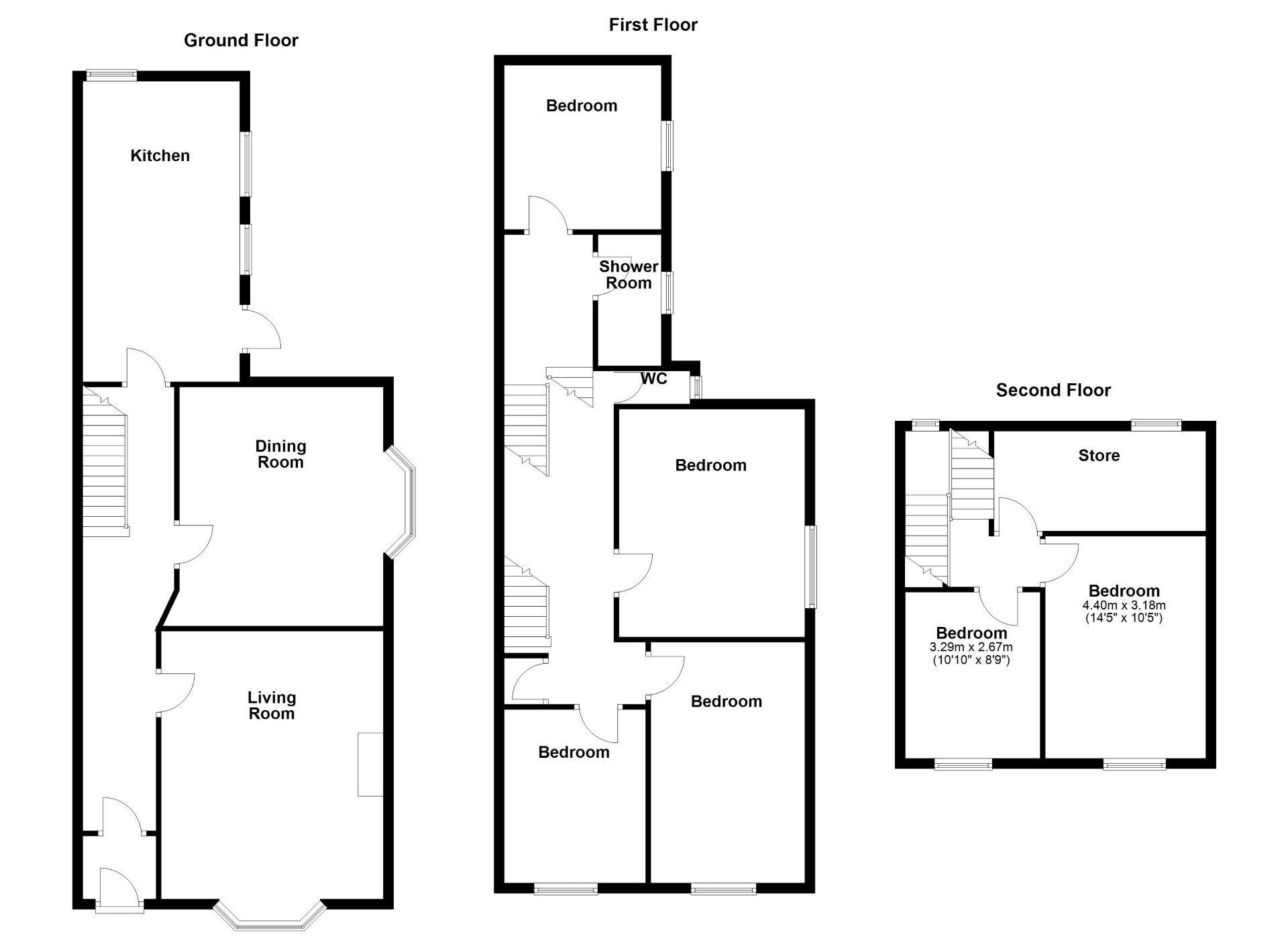 Floorplan of 6 bedroom End Terrace House for sale, Norman Terrace, Wallsend, Tyne and Wear, NE28