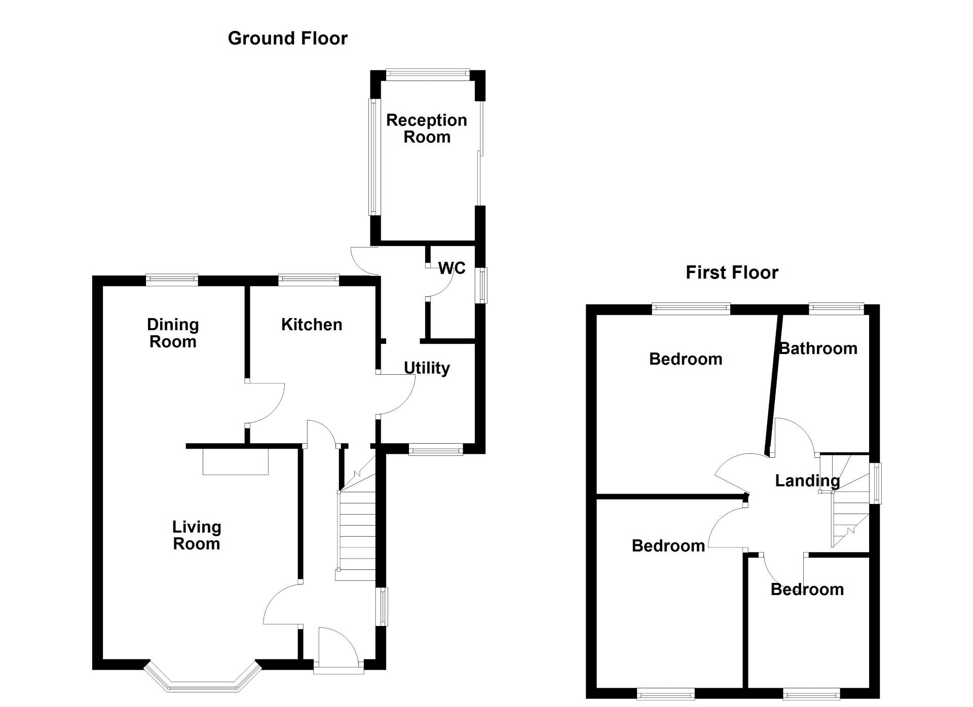 Floorplan of 3 bedroom Semi Detached House for sale, Victoria Avenue, Newcastle upon Tyne, Tyne and Wear, NE12