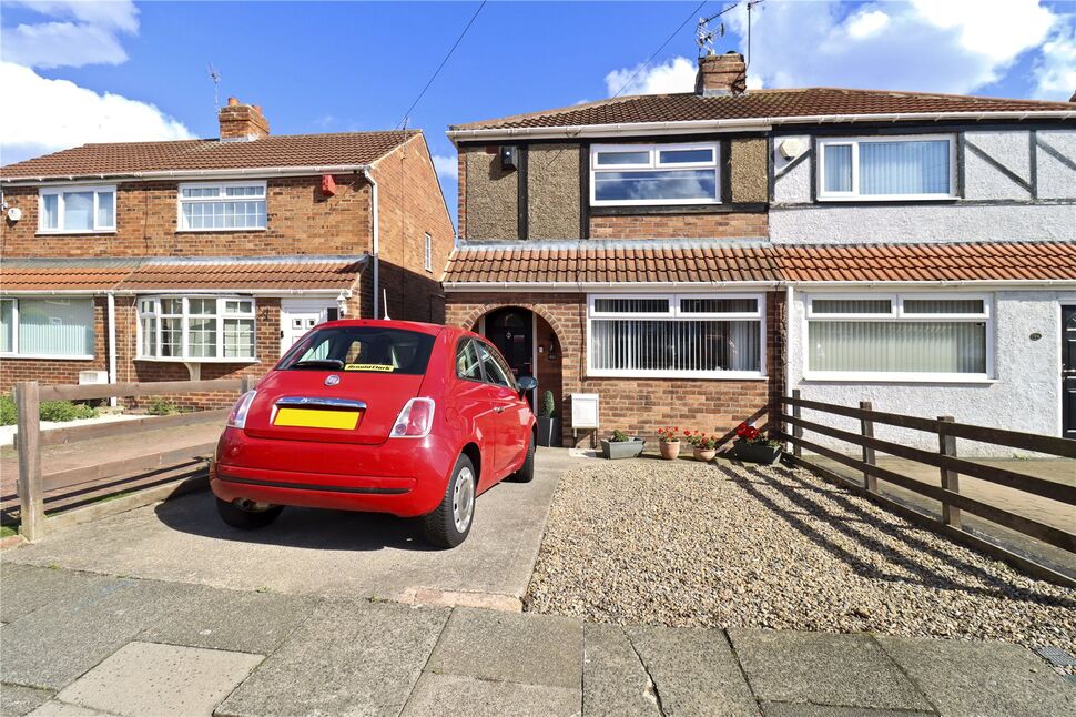 Main image of 2 bedroom Semi Detached House for sale, Dinsdale Avenue, Wallsend, Tyne and Wear, NE28