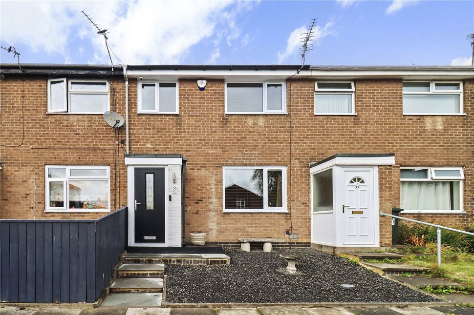 Main image of 3 bedroom Mid Terrace House for sale, Basildon Gardens, Wallsend, Tyne and Wear, NE28