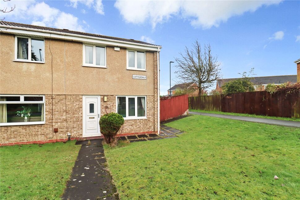 Main image of 3 bedroom Semi Detached House for sale, Cotterdale, Wallsend, Tyne and Wear, NE28