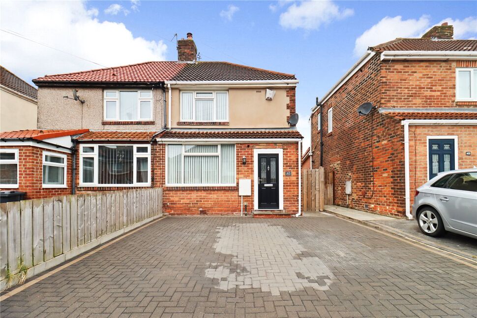 2 bedroom Semi Detached House for sale, Exeter Road, Wallsend, NE28 | £ ...