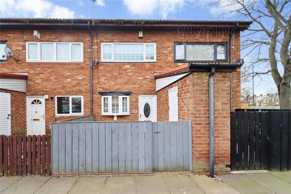 Main image of 2 bedroom Mid Terrace House for sale, Langhorn Close, Newcastle upon Tyne, Tyne and Wear, NE6