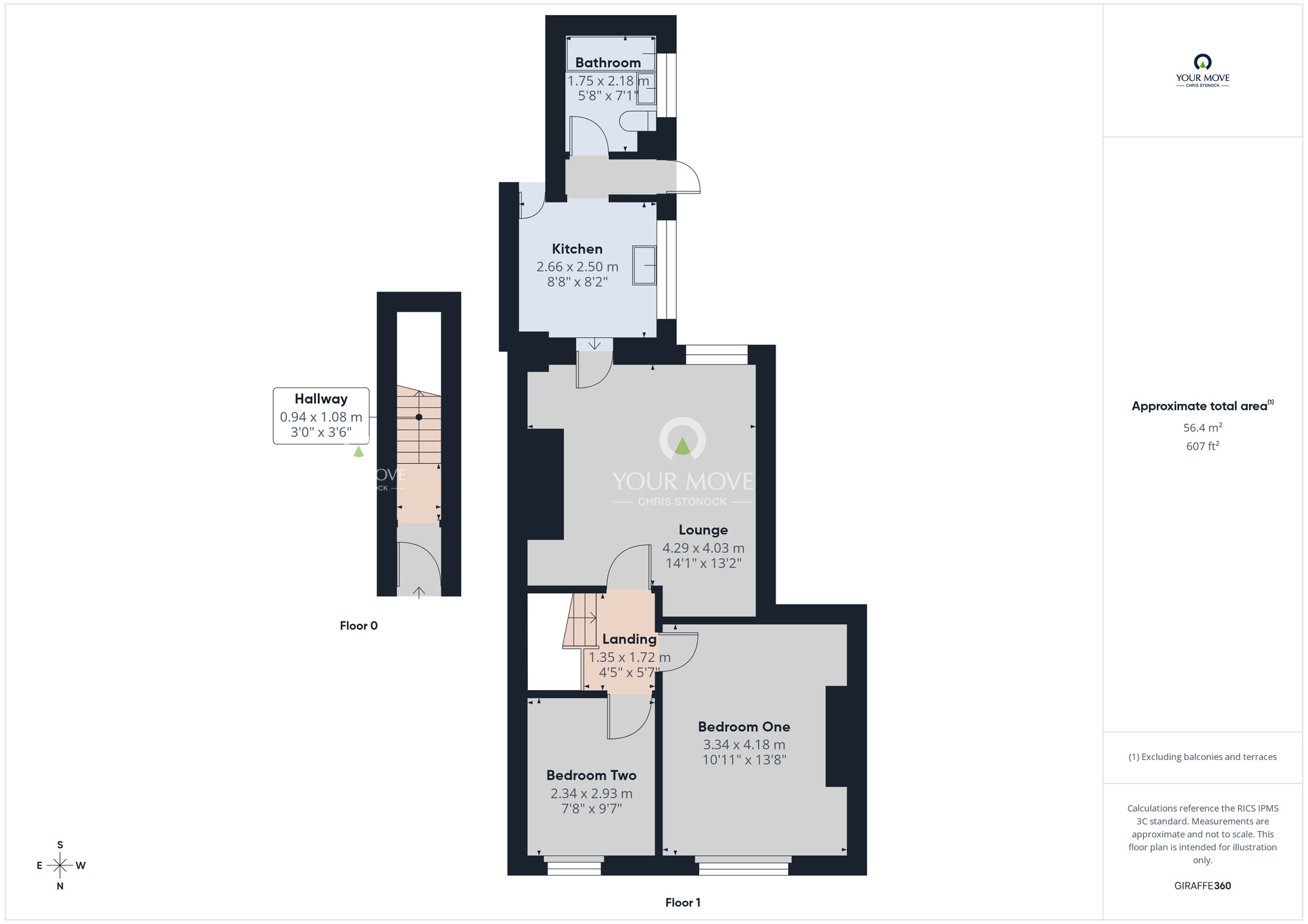 Floorplan of 2 bedroom Flat to rent, Vine Street, Wallsend, Tyne and Wear, NE28