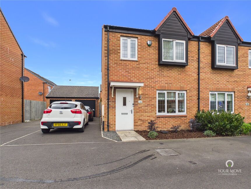 Main image of 3 bedroom Semi Detached House for sale, Walkerfield Place, Newcastle upon Tyne, Tyne and Wear, NE6