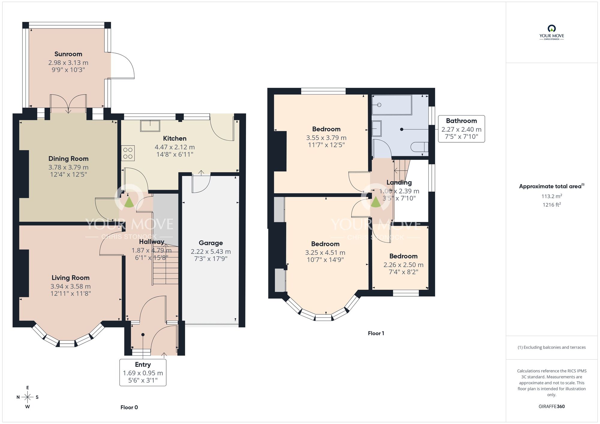 Floorplan of 3 bedroom Semi Detached House for sale, Lilian Avenue, Wallsend, Tyne and Wear, NE28