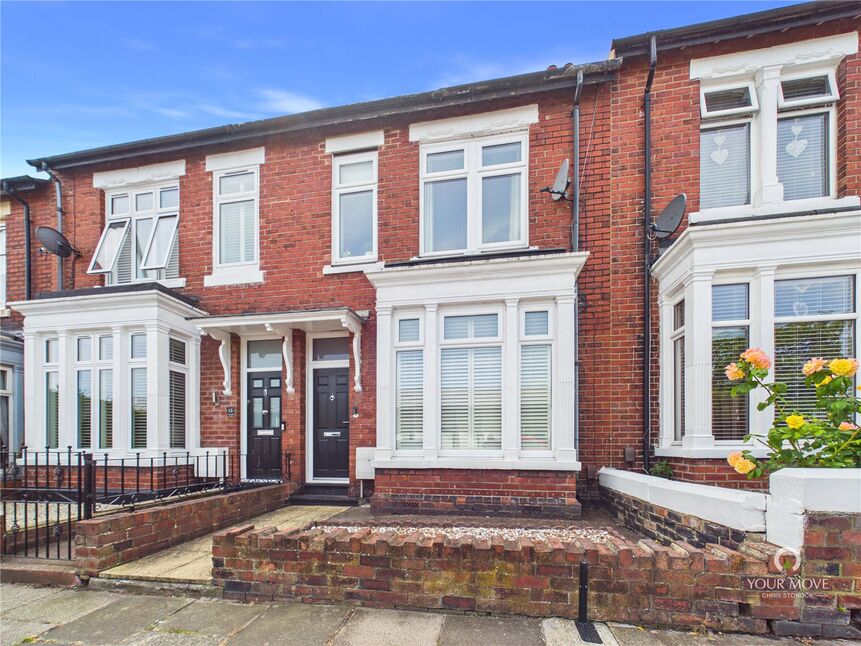 Main image of 3 bedroom Mid Terrace House for sale, Ferndale Avenue, Wallsend, Tyne and Wear, NE28