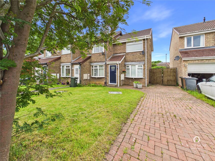 Main image of 2 bedroom End Terrace House for sale, Chelford Close, Wallsend, Tyne and Wear, NE28