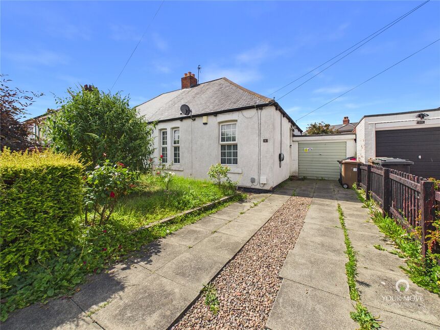 Main image of 3 bedroom Semi Detached Bungalow for sale, Glebe Road, Newcastle upon Tyne, Tyne and Wear, NE12