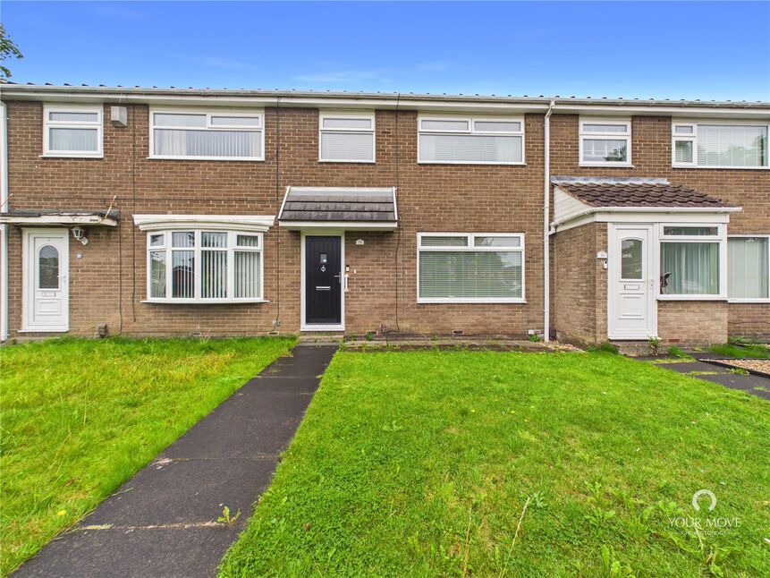 Main image of 3 bedroom Mid Terrace House for sale, Addington Drive, Wallsend, Tyne and Wear, NE28
