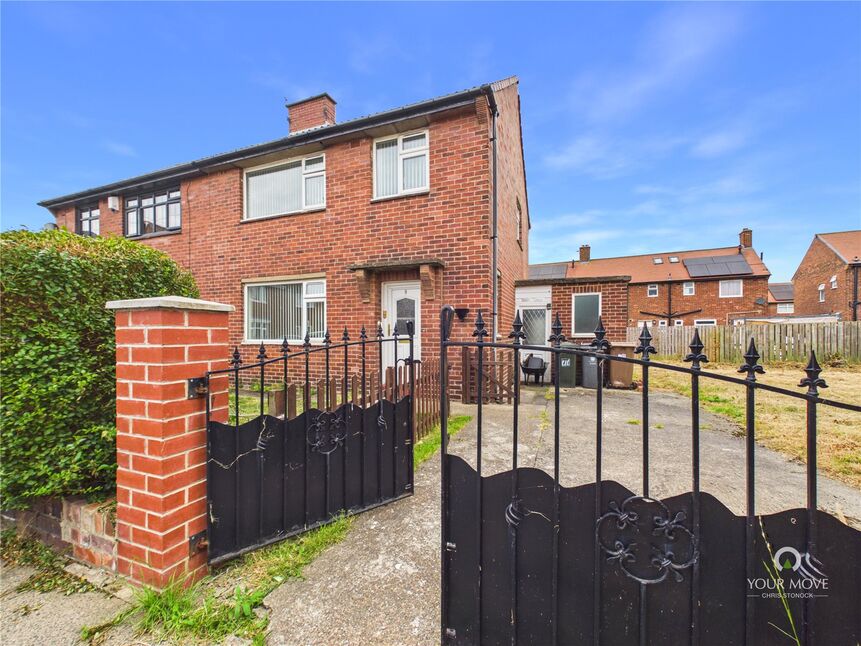 Main image of 3 bedroom Semi Detached House for sale, Cragside Gardens, Wallsend, Tyne and Wear, NE28