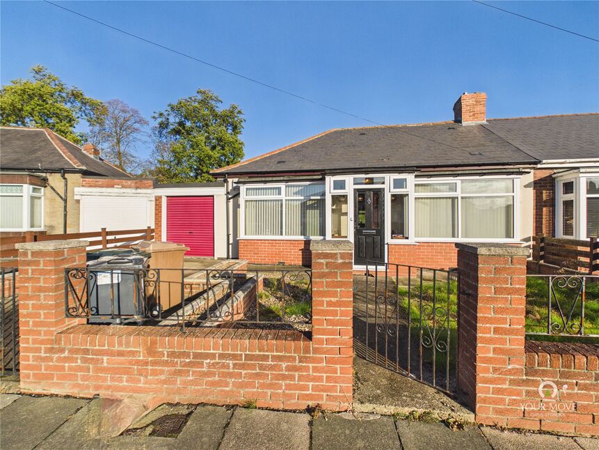 Main image of 3 bedroom Semi Detached Bungalow for sale, Queens Crescent, Wallsend, Tyne and Wear, NE28