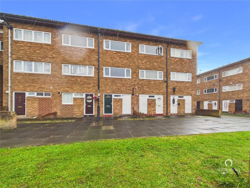 Main image of 3 bedroom Mid Terrace House for sale, Tynemouth Close, Newcastle upon Tyne, Tyne and Wear, NE6