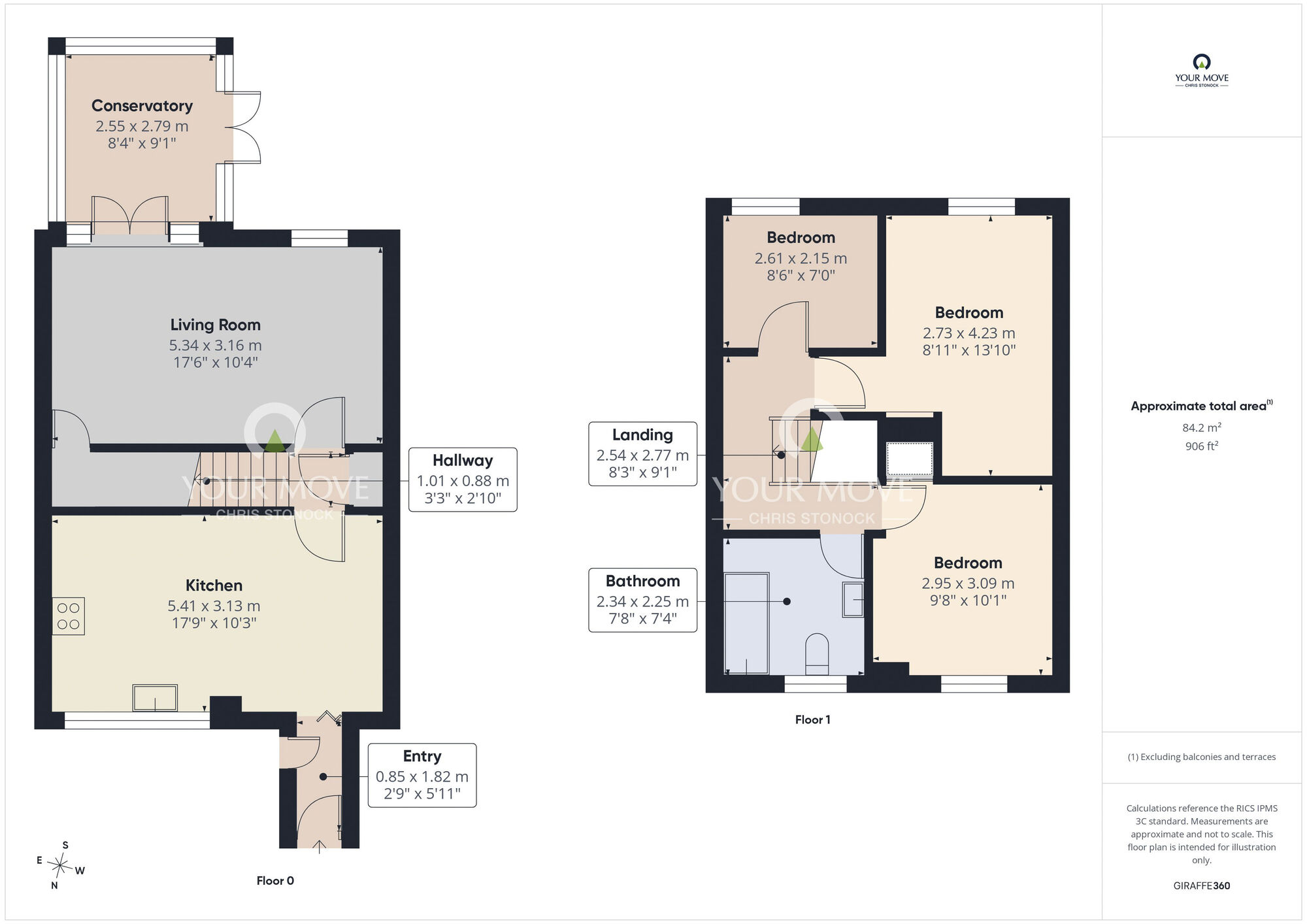 Floorplan of 3 bedroom Mid Terrace House for sale, Wooley Street, Wallsend, Tyne and Wear, NE28