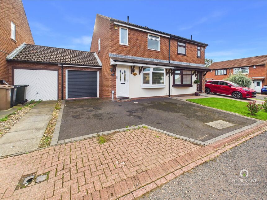 Main image of 3 bedroom Semi Detached House for sale, Fairfield, Longbenton, Tyne and Wear, NE12