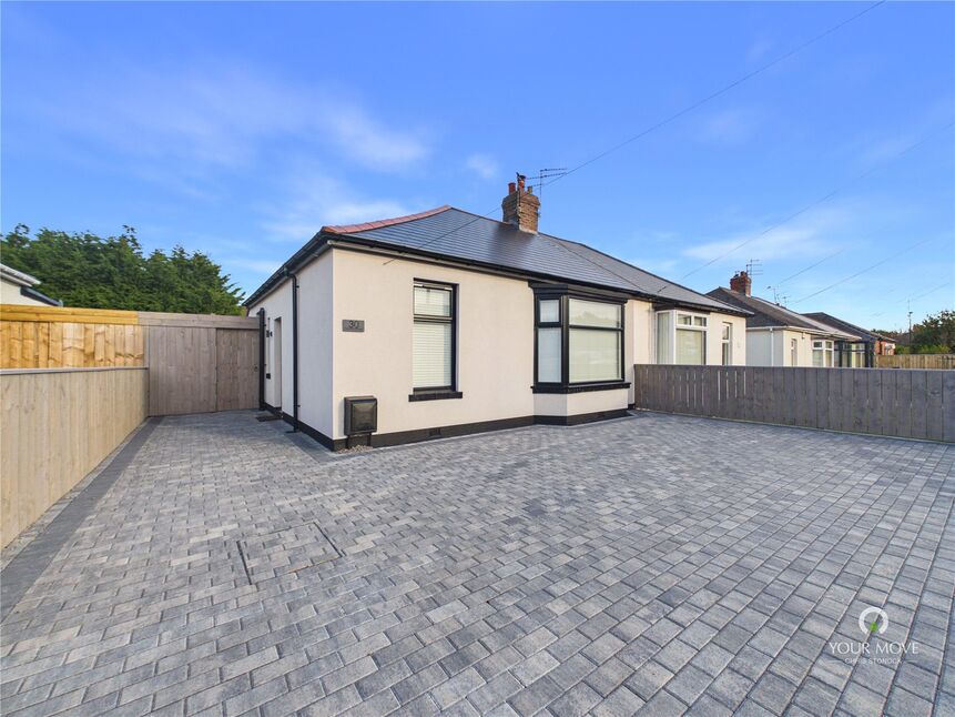 Main image of 2 bedroom Semi Detached Bungalow for sale, Ashwood Crescent, Newcastle upon Tyne, Tyne and Wear, NE6