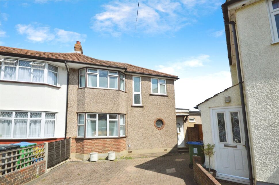 Main image of 4 bedroom End Terrace House for sale, Hall Farm Drive, Whitton, Twickenham, TW2