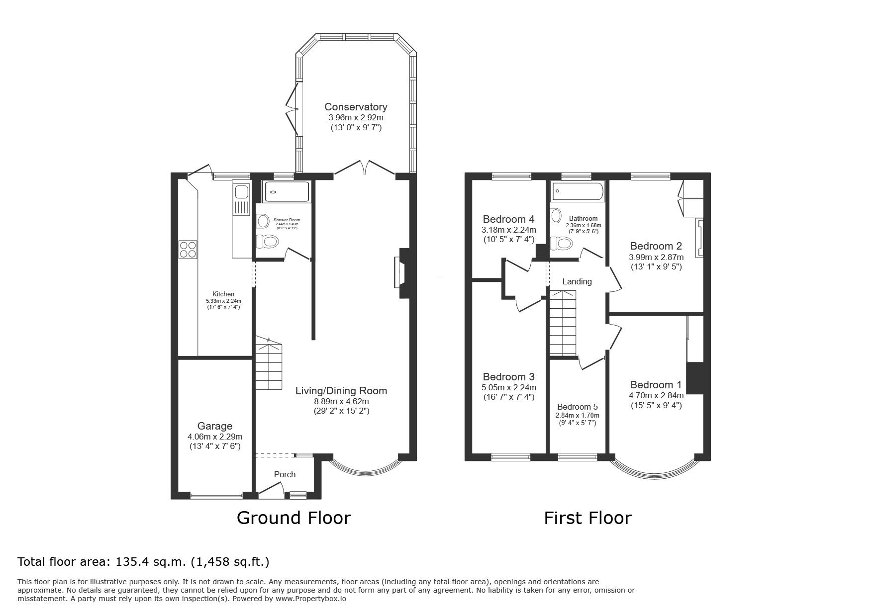 Floorplan of 5 bedroom Semi Detached House for sale, Lyndhurst Avenue, Whitton, Twickenham, TW2
