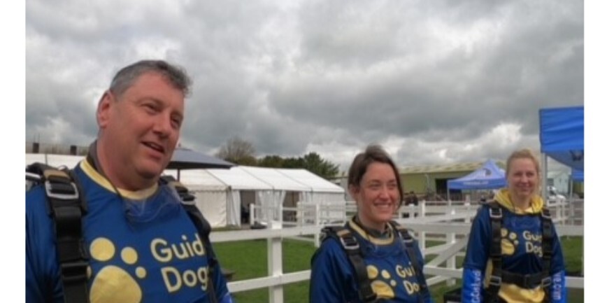Your Move Margate Skydiving for guide dogs association