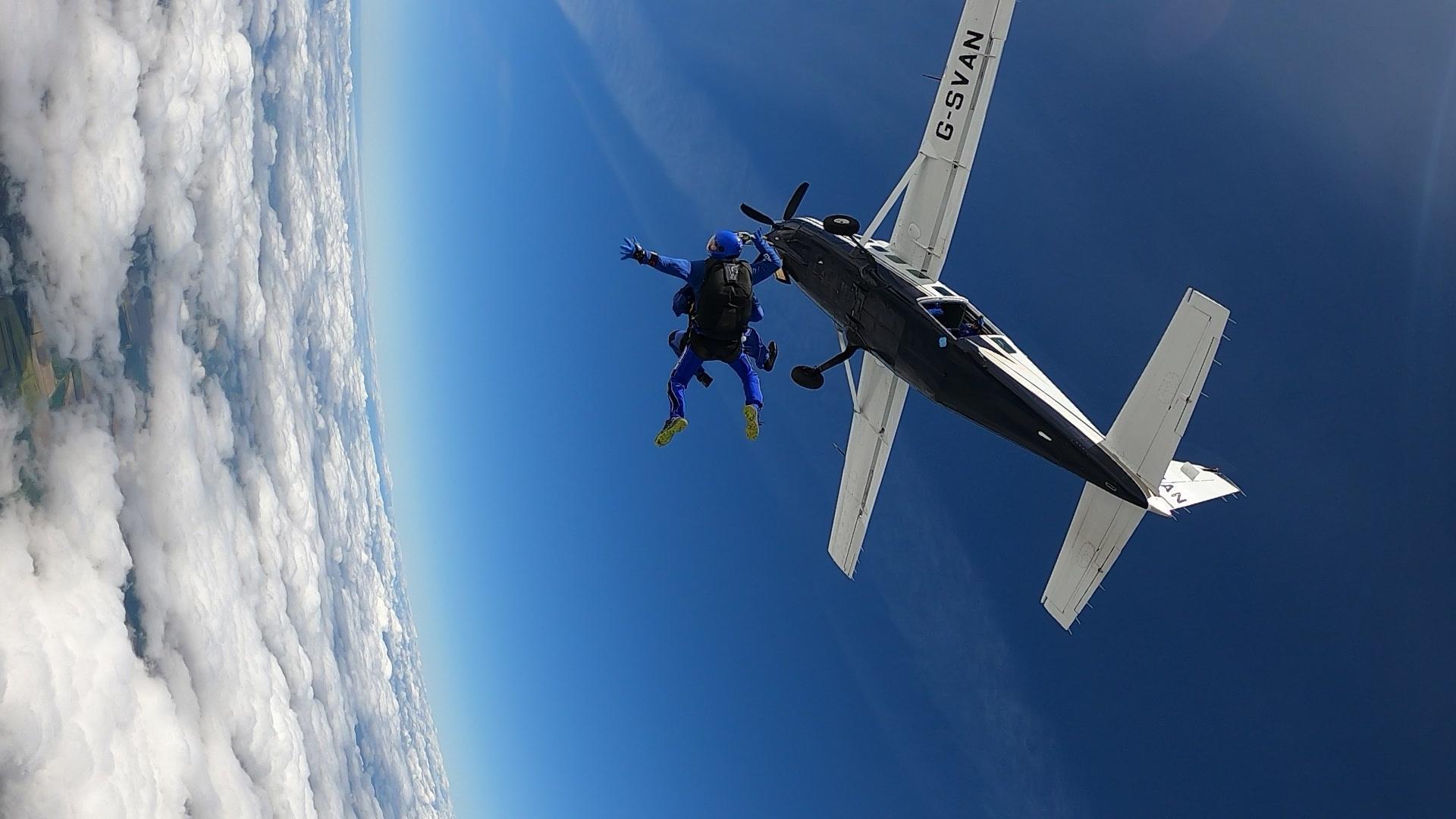 skydiving for charity your move margate
