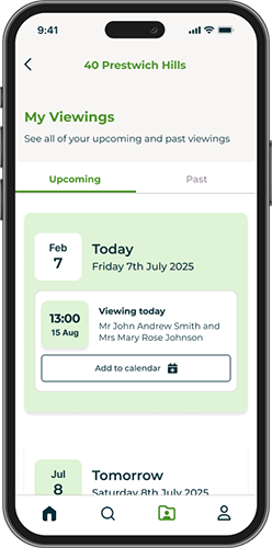 All your viewings. In one place
