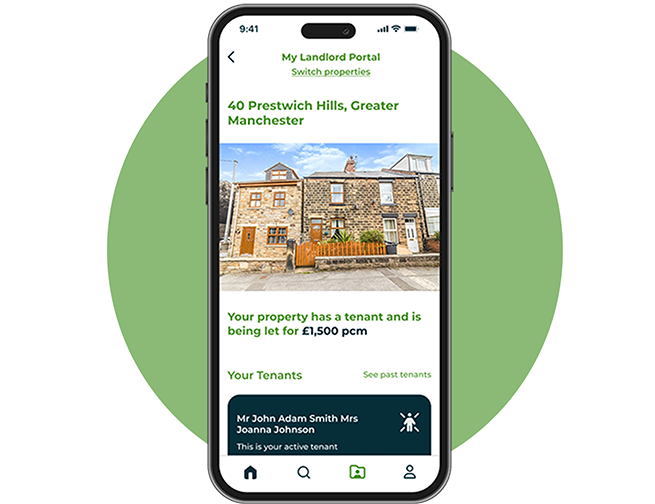 Landlord Portal on the MyMove App