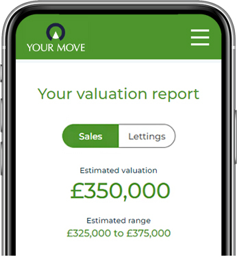 An online valuation request from Your Move