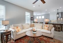 Interior photo of a living room