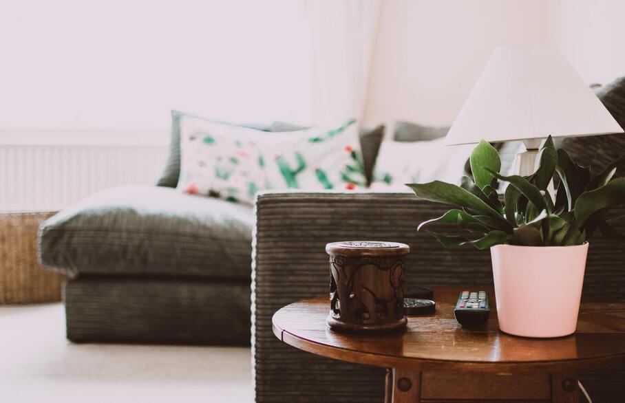 Living room with sofa