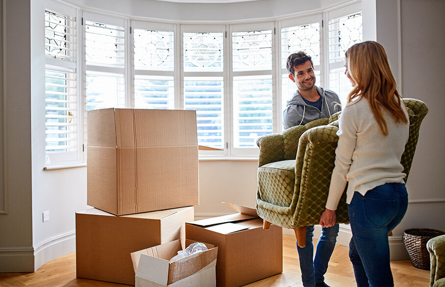 A couple secure a rental property before everyone else