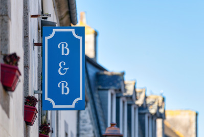 Sign for a B&B