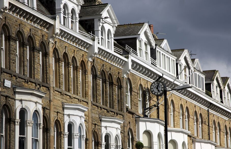 Row of terraced houses