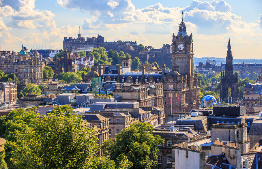 View of Edinburgh
